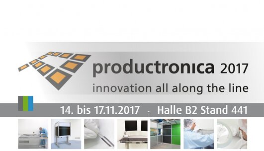 Besuchen Sie uns auf der Productronica Halle B2 – Stand 441